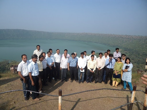 Green Building Conference Visited to Heritage Site Lonar Crater